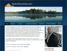 Tablet Screenshot of hydropyramids.com